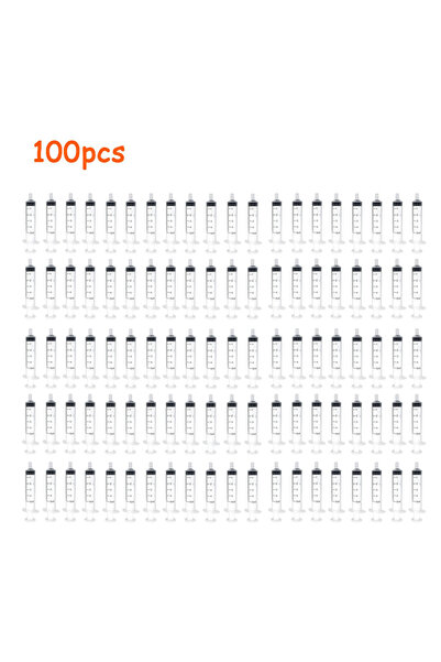 Choice 5 مل × 100 قطعة، 5-100 قطعة، 1 مل، 3 مل، 5 مل، محقنة صغيرة بدون إبر، لتحليل العناصر الغذائية، بلاستيكية للاستخدام مرة واحدة