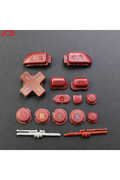 Choice مجموعة كاملة من أزرار التحكم JCD الحمراء لجهاز 3DS XL الجديد و3DS LL، ...