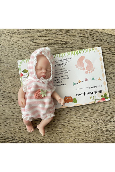 Choice دمية فتاة صغيرة من السيليكون، طولها 15 سم، واقعية ومطلية بالكامل، مصنو...