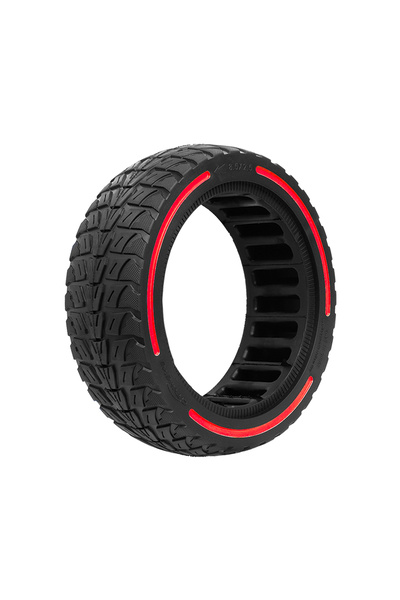 Choice Red 8.5inch Off-road Solid Tire For Dualtron Mini Resistant Tubeless T...