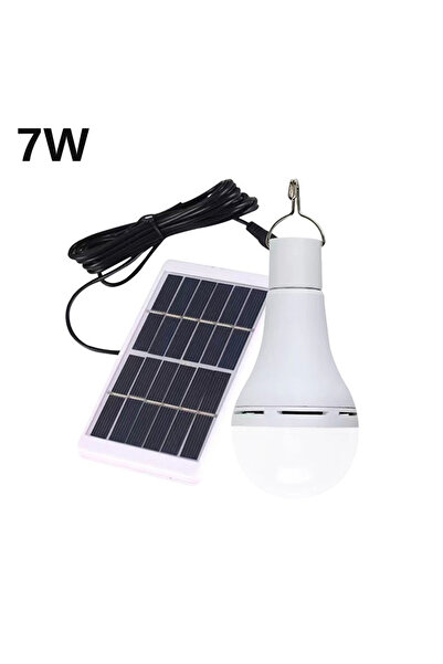 Choice مصباح LED يعمل بالطاقة الشمسية بقوة 7 وات، مقاوم للماء، خارجي، 5 فولت،...