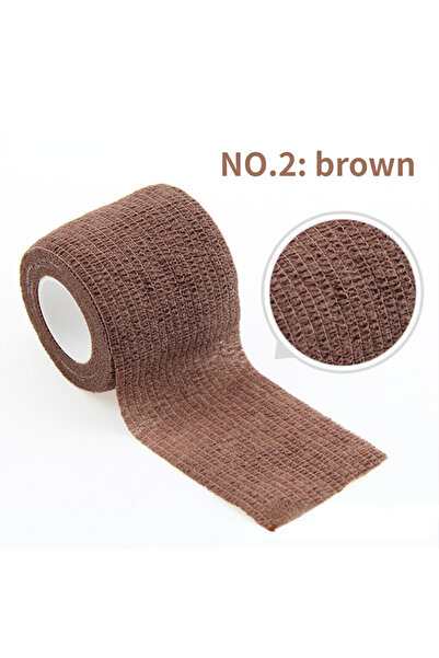 Choice46 ضمادة رياضية رقم 2، 5 سم × 4.5 متر، شريط لاصق مرن ذاتي، لحماية المعص...