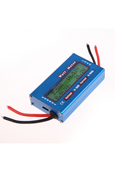 Alloet محلل طاقة تيار مستمر وات فولت أمبير متر 12 فولت 24 فولت محلل طاقة الري...