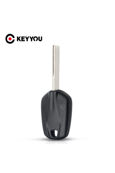 Choice KEYYOU 10 قطع HU83 غطاء مفتاح سيارة غير مقطوع مزود بشريحة إلكترونية لس...