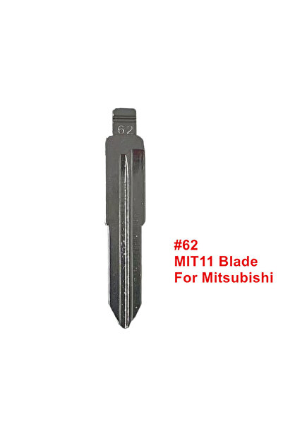 Choice 10 قطعة #62 MIT11 شفرة مفتاح السيارة لميتسوبيشي (يسار) بنز رقم 62 استب...