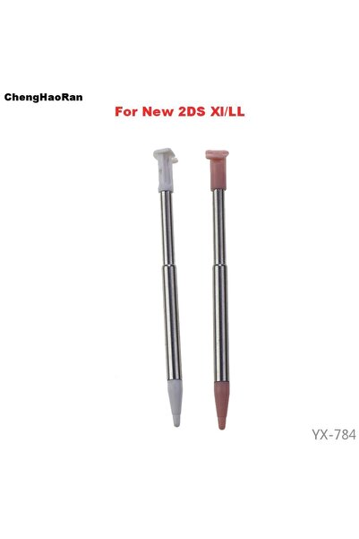 Choice قلمان معدنيان تلسكوبيان جديدان باللونين الأبيض والوردي، مناسبان لاستبد...