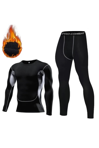 Choice ملابس داخلية حرارية شتوية للرجال، مقاس 4XL (90-100 كجم)، تحافظ على الدفء، طويلة، طبقة أساسية، رياضية، لياقة بدنية، ساق