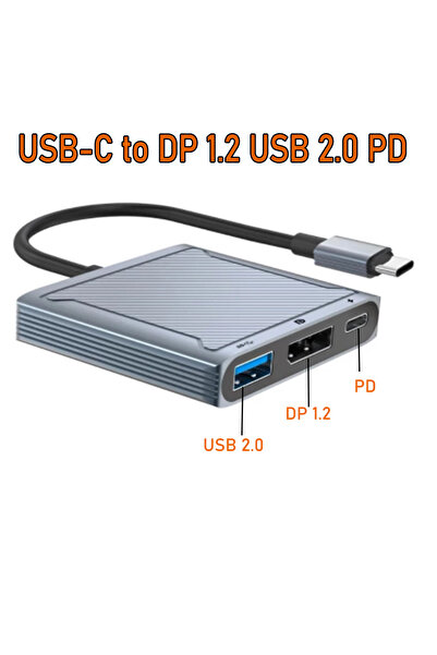 Choice Check note USB C to DisplayPort 1.4 dock 8K 3-in-1 Thunderbolt 3 Type C to DisplayPort 1.4 cable wit
