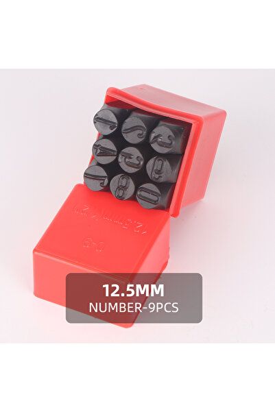 Choice4 12.5mm Numbers QJH Number Stamp (0-9) Letter Stamp Set (A-Z) Punch Pe...