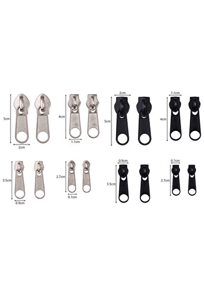 Choice9 SB221007C34 3# 5# 8# 10# Zipper Head Zipper Repair Kit Easy Fix Zippe...
