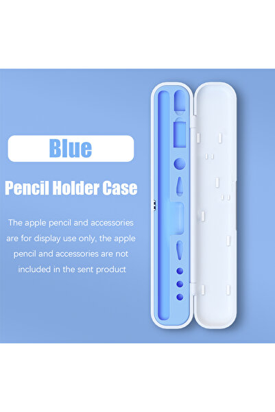 Choice علبة حماية قلم iPad Pencil 2 باللون الأزرق السماوي، متوافقة مع الجيل ا...