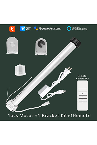 Choice مجموعة محرك واي فاي يو إس باور 1 ومحرك ستائر رول صغير يعمل بتقنية واي فاي من تويا R1، تطبيق سمارت لايف شاتر إس
