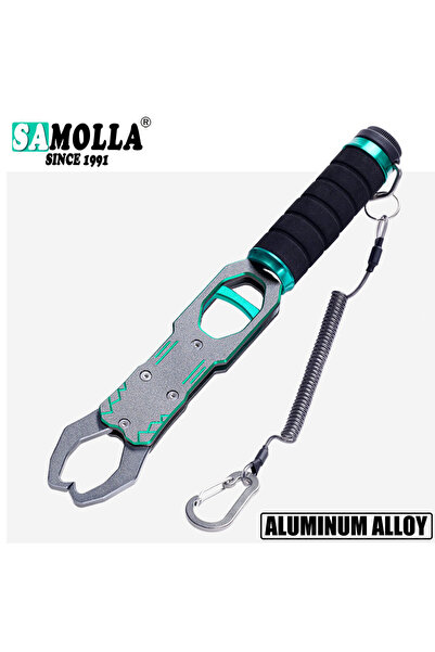 Choice مجموعة ملحقات كماشة صيد جديدة من سامولا، رمادية اللون، مصنوعة من سبائك...