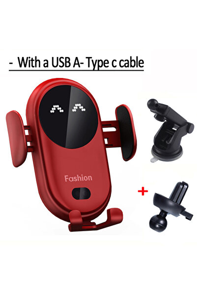 Choice VIKEFON Standard and Sucker Wireless Charger Car Mount for Air Vent Mo...