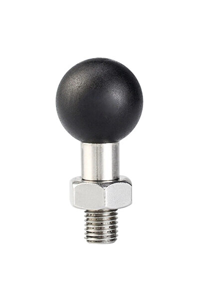 MOJOYCE M10 25mm Mounts Mirror Seat Ball Head M10 M8 Screw Ball Head Mount Adapter M8 M10x1.25 Male Thread M