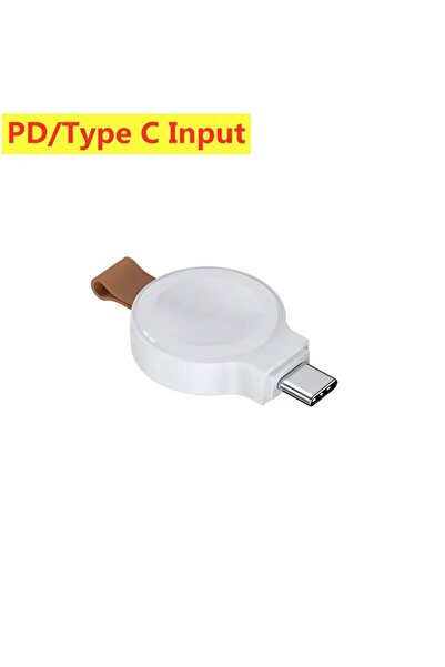 Vikefon شاحن لاسلكي مغناطيسي سريع أبيض اللون بتقنية PD لساعات Apple Watch 9 و...