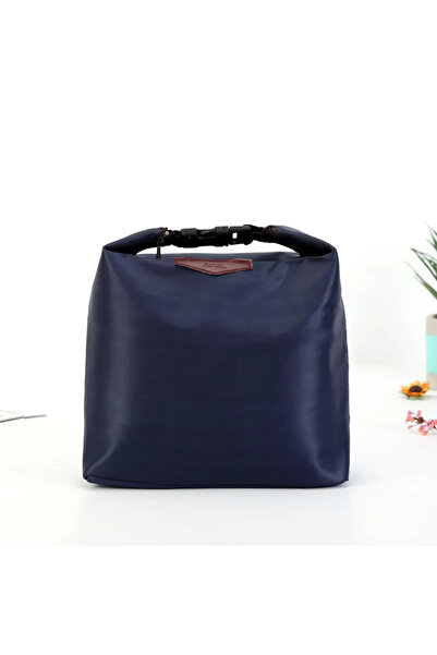 Choice حقيبة غداء معزولة حرارياً باللون الأزرق الداكن، حقيبة تبريد محمولة من ...