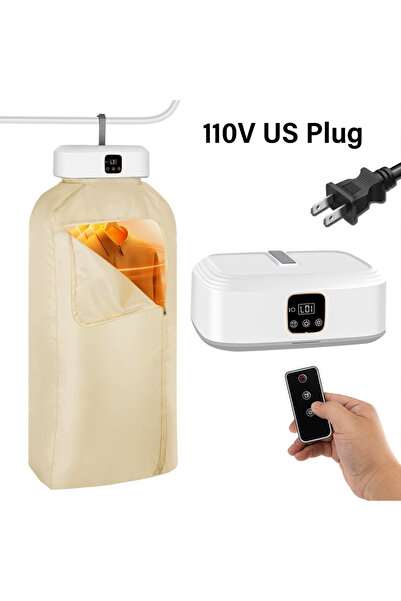 Choice US Plug 110V Portable Clothing Dryer Folding Electric Clothes Dryer Fo...