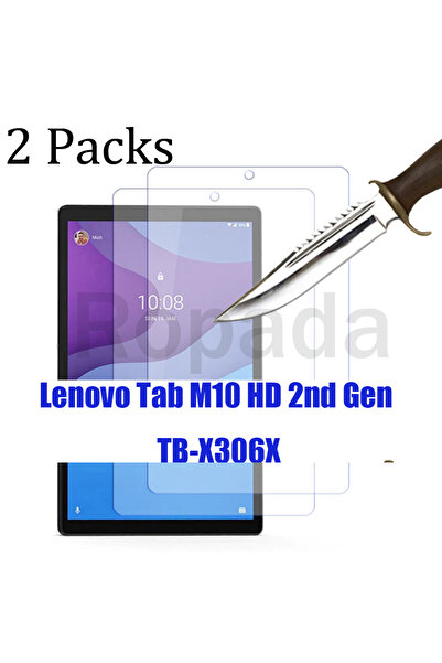 Choice M10 2nd Gen 2PCS Glass Screen Protector for Tab M10 HD (2nd Gen) 10.1" TB-X306F TB-X306X tablet tem