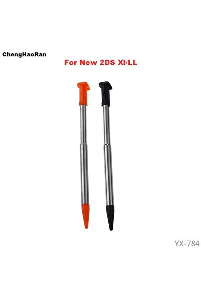 Choice قلم لمس معدني تلسكوبي جديد، برتقالي وأسود، قطعتان، بديل لشاشة اللمس لج...