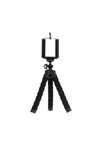 Choice حامل ثلاثي القوائم صغير مرن أسود اللون مكون من قطعتين لكاميرات GoPro H...