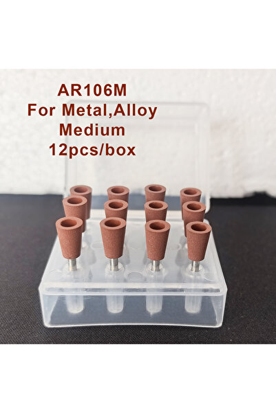 Choice5 AR106M-12 JNSUR Dentist Polisher Kit For Ceramics Composite Metal All...