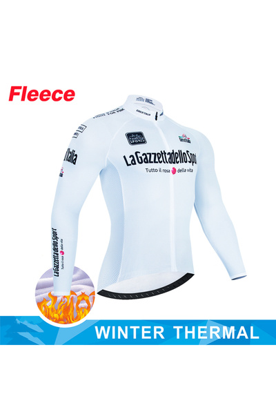 Choice XL HYZR-BAI 2023 New Cycling Jersey Winter Thermal Fleece Long Sleeve ...