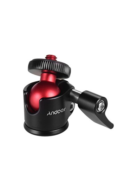 Choice Ball Head Andoer Tripod Ball Head with 1/4in Screw 360 Degree Swivel Aluminum Alloy Photography Mini