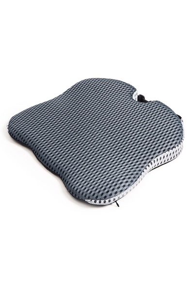 Choice Light Grey Comfort Car Wedge Seat Cushion For Car Driver Seat Office Chair Wheelchair Memory Foam Se