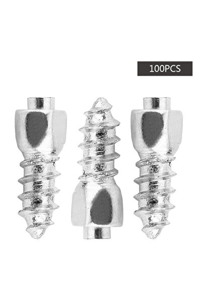 Choice Silver 100 Pcs 0.2cm Car SUV ATV Anti Slip Screw Snow Spikes Stud Wheel Tyre Snow Tire Spikes Trim