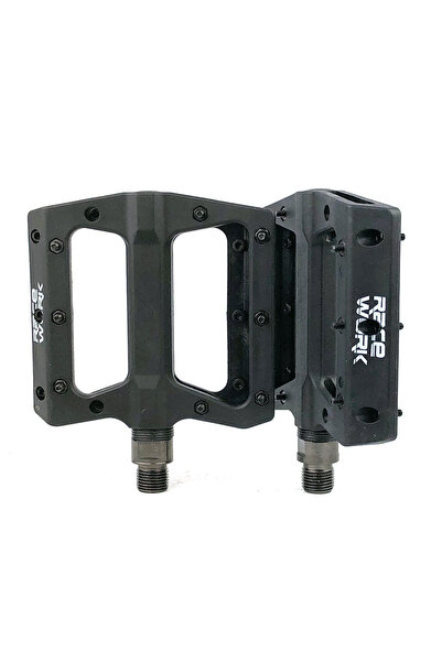 Choice دواسات دراجة طريق RACEWORK سوداء، مصنوعة من ألياف النايلون فائقة الخفة...