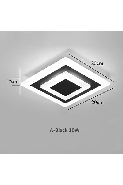Choice1 Three colors Square black Modern LED Ceiling Light For Corridor Lamps...