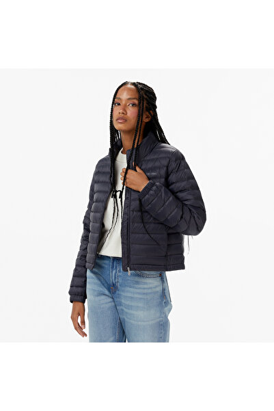 Calvin Klein Ultra Lightweight Down Puffer Kadın Mavi Ceket