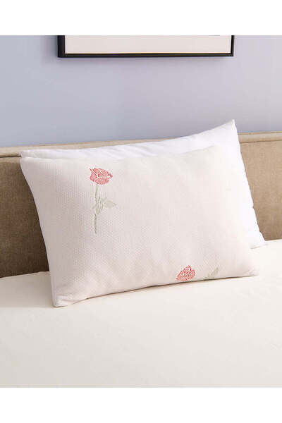 REDTAG Ivory Rose Infusion Memory Foam Pillow