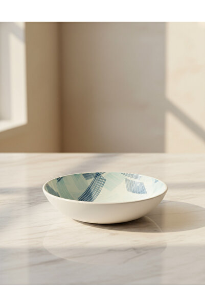 REDTAG Blue Printed Deep Plate