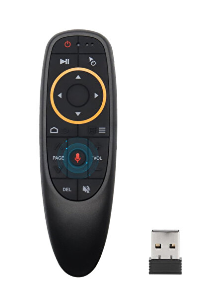 AIRGATE Sesli Komut Kumanda 2.4 GHz Air Mouse Akıllı Kumanda – Android TV / T...