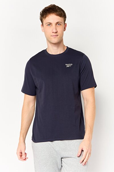 Reebok Men Sportswear Fit Short Sleeve Outdoor T-Shirt, Black