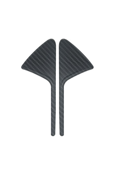 Choice matte carbon fiber For Tesla Model 3/Y Side Camera Protection Cover Carbon Fiber Fender Trim Cover C