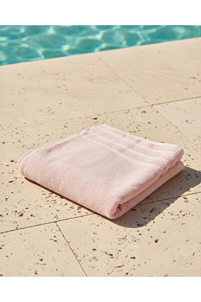 REDTAG Pink Cotton Beach Towel