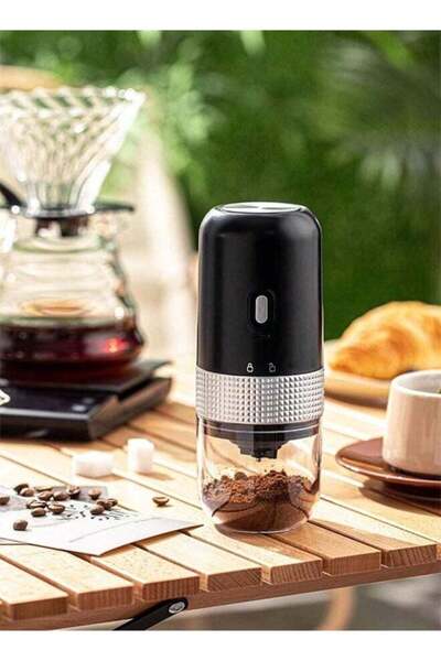 Bukela مطحنة قهوة كهربائية، سعة 50 غرام، إعدادات طحن متعددة