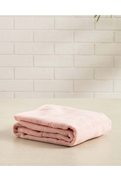 REDTAG Pink Textured Cotton Hand Towel