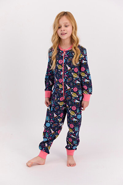 Rolypoly Svemirski tamnoplavi kombinezon za devojčice