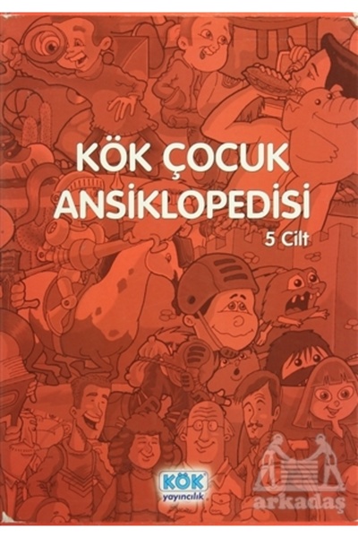 Kök Yayıncılık Kök Çocuk Ansiklopedisi (5 Cilt Takım Kutulu)