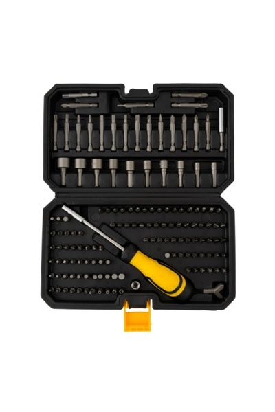 Rotor HT139 Tornavidalı Vidalama ve Lokma Uçlu Bit Seti, 139 Parça – Erkek He...