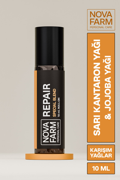 Nova Farm Repair Sarı Kantaron Yağı + Jojoba Yağı Roll-On 10 ml
