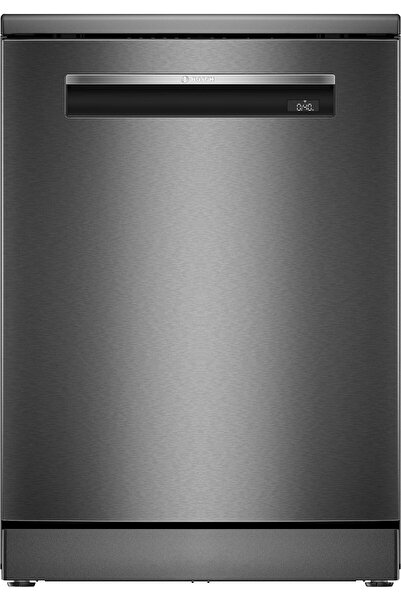 Bosch SMP6ENC60T 6 Programlı Siyah Inox Bulaşık Makinesi