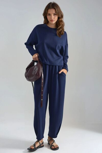 Hiccup Modal Textured Blouse & Shalwar Set Berşan Collection