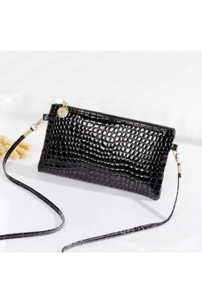 CRM Leather Bag for Girls CRM, Black