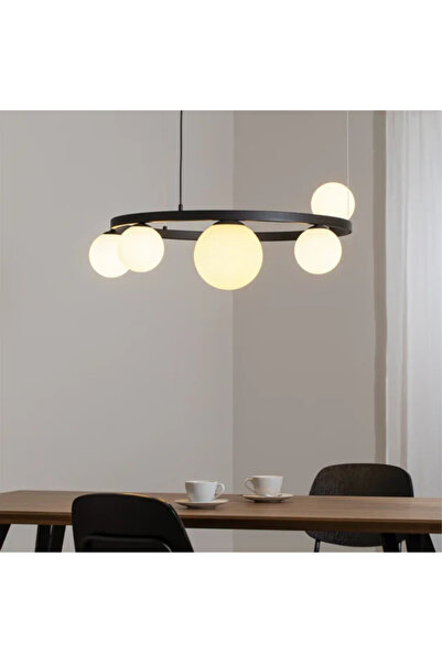 RONİSU AYDINLATMA Oliva 5'li Halka Sarkıt Avize RA-AVZ- 9145-38-72