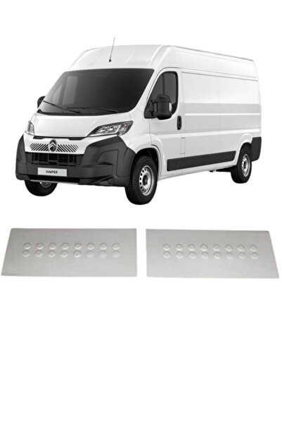 KAPOTO Citroen Jumper 2006-2025 Krom İç Kapı Eşiği 2 Parça